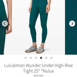 Lululemon wunder unders 25”